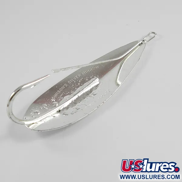 Johnson Silver Minnow Lepel, Zilver, 28g, Wierloos, #2463
