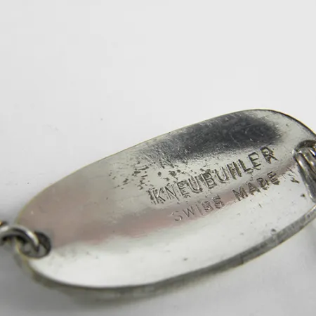 EGB Kneubuhler Swiss made Lepel, Zilver/Goud, 5g, schubben, #2502