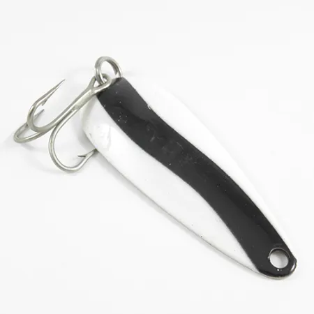 Len Thompson #2 Lepel, Zwart/Wit/Messing, 28g, Klassiek, #2518