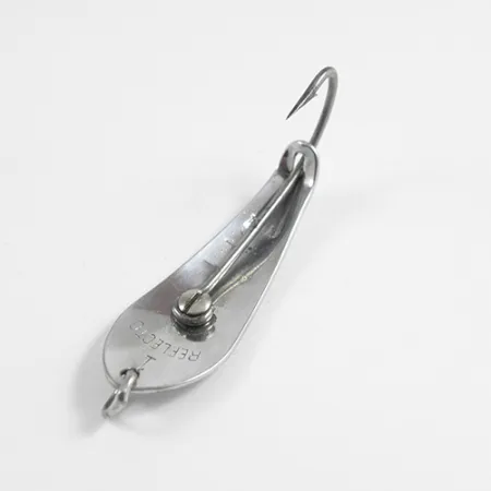 Luhr Jensen Weedless Reflecto #1 Lepel, Nikkel, 4.5g, wiervrij, #2525