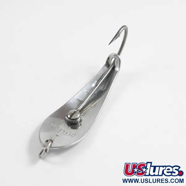 Luhr Jensen Weedless Reflecto #1 Lepel, Nikkel, 4.5g, wiervrij, #2525