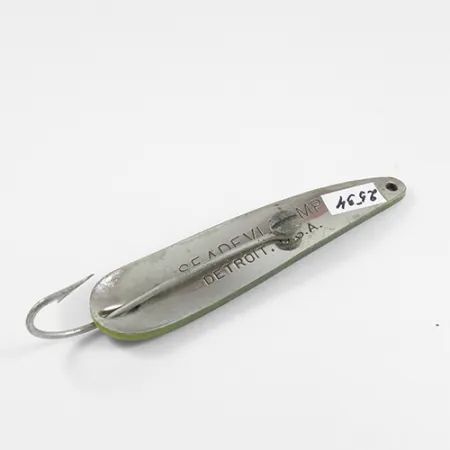 Weedless Dardevle Seadevle Imp Lepel, Frog, 28g, wierloos, #2534