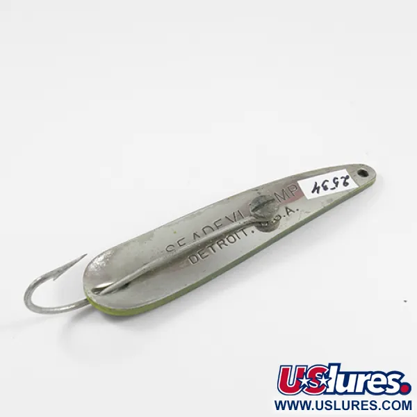 Weedless Dardevle Seadevle Imp Lepel, Frog, 28g, wierloos, #2534