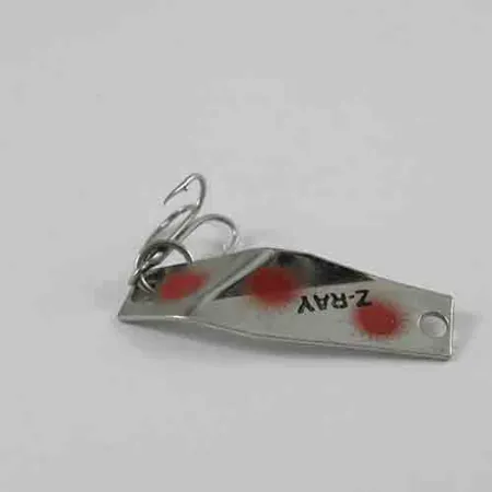 Z-RAY Lures Z-Ray Model 110 Lepel, Nikkel/Rood, 1,5g, #2563
