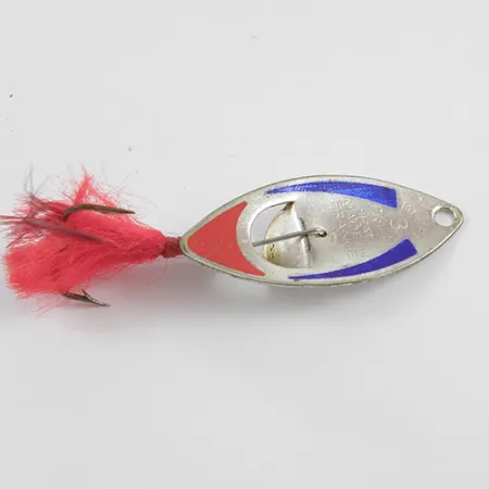 Mepps Kriss 3 Spinner, Zilver/Rood, 7g, Veren dreg, #2573