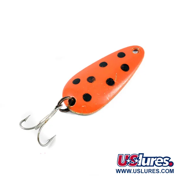 Len Thompson #00 Lepel, Rood/Zwart/Messing, 14g, Messing, #2579