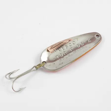 Nebco Tor-P-Do Lepel, Rood/Zwart/Nikkel, 14g, Druppelvorm, #2581