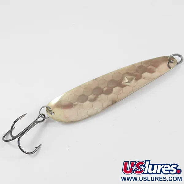 Luhr Jensen Diamond King 4 Lepel, Gehamerd goud, 14g, #2588