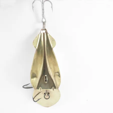 Buck Perry Spoonplug Lepel, Messing, 14g, Vintage, #2589