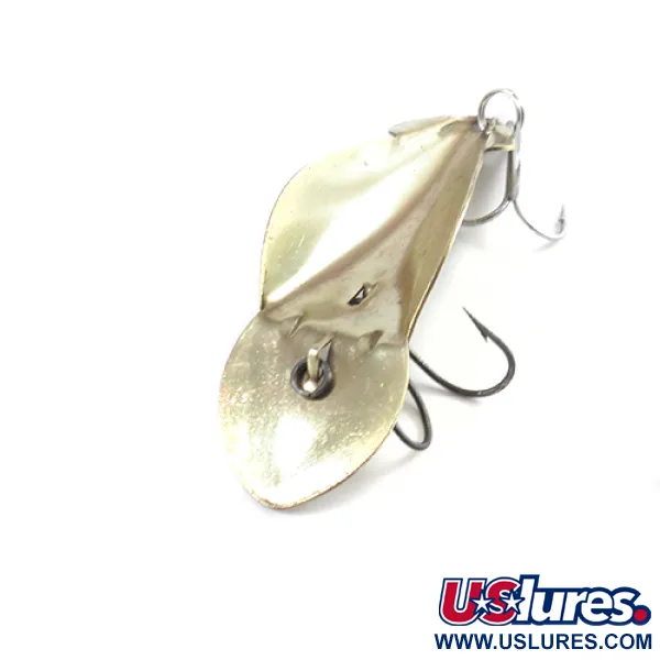 Buck Perry Spoonplug Lepel, Messing, 14g, Vintage, #2589