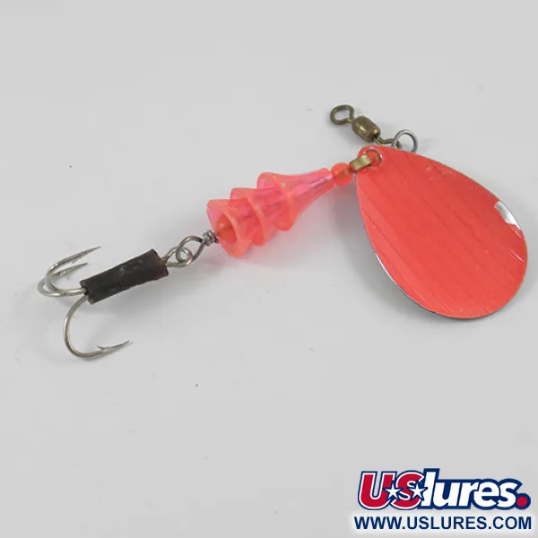 Lucky Strike Coffee Spoon Spinner, Nikkel/Messing/Rood, 7g, #2595