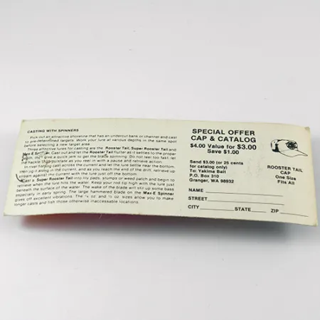 Worden’s Original Rooster Tail 6 Spinner, Zilver/Roze, 15g, #2597