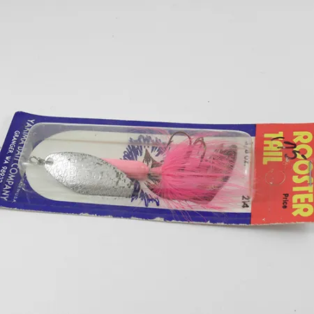 Worden’s Original Rooster Tail 6 Spinner, Zilver/Roze, 15g, #2597