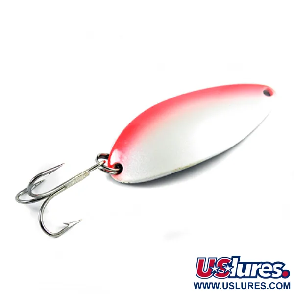 Little Cleo (Hula Girl) Lepel, Parelmoer/Rood/Nikkel, 14g, #2604