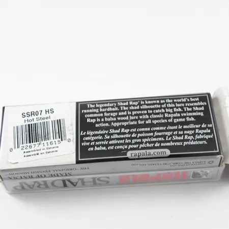 Rapala Shallow Shad Rap Plug, Baars, 7g, Balsa, #2613