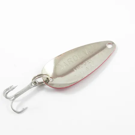 Dardevle Midget Trout Lepel, Rood/Wit/Nikkel, 2.5g, #2614