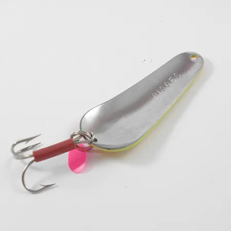 Pisces Lepel, Yellow/Orange/Nickel, 17g, Holografische inzet, #2629