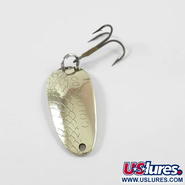 Thomas Colorado Lepel, Goud, 7g, Schubbenpatroon, #2636