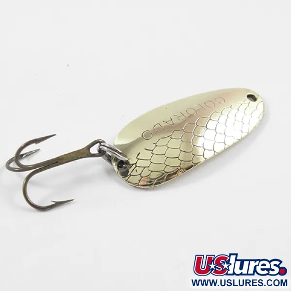 Thomas Colorado Lepel, Goud, 7g, Schubbenpatroon, #2636