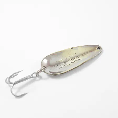 Nebco Flash Bait 2662 Lepel, Gehamerd nikkel, 8g, Vintage, #2641