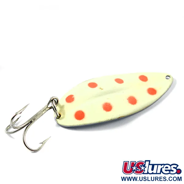 TODDCO Main liner Glow Lepel, Glow White/Red/Nickel, 21g, #2662