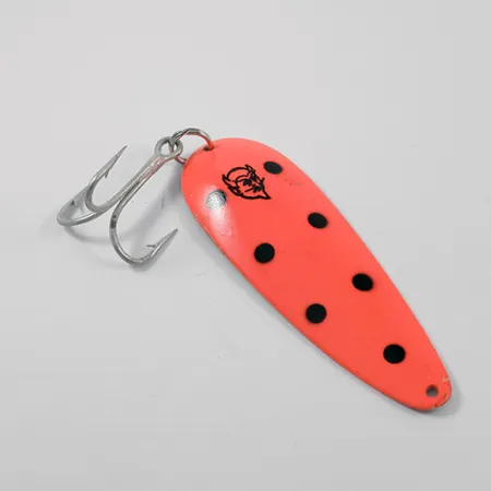 Dardevle Lepel, Roze / Zwart / Nikkel, 28g, Detroit USA, #2695