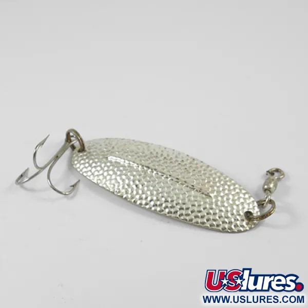 Williams Wabler W60 Lepel, Gehamerd zilver, 21g, Verzilverd, #2703