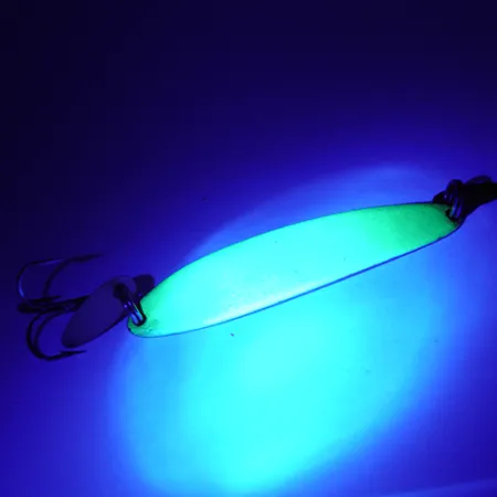 Bay de Noc Swedish pimple UV Lepel, Nickel/Chartreuse UV, 21g, #2706