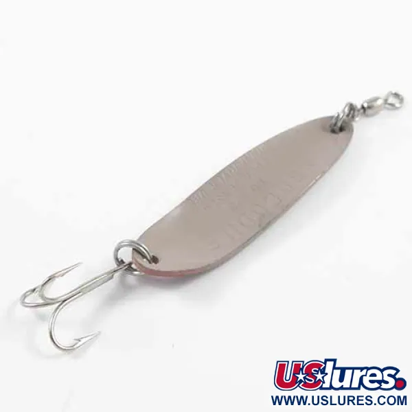 Luhr Jensen Krocodile Die #3 Lepel, Bruin, 10g, Wafelpatroon, #2717