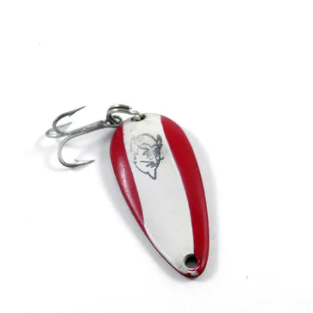 Eppinger Dardevle Midget Lepel, Rood/Wit/Messing, 6g, Klassiek, #2727