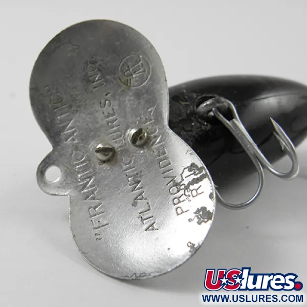 Atlantic Lures Frantic Antic Oppervlakteplug, Black/Silver, 6g, #2750