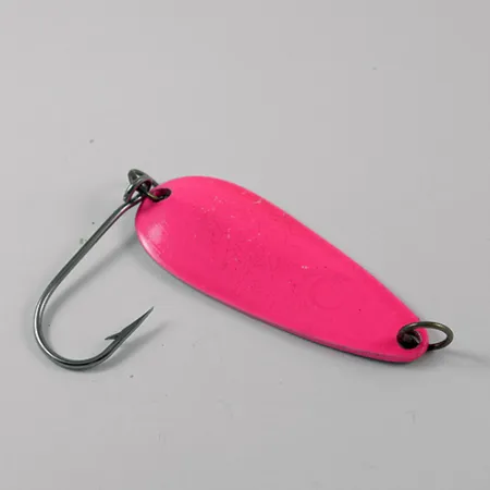 Les Davis Hotrod Lepel, Roze / Nikkel, 14g, Enkele Haak, #2754