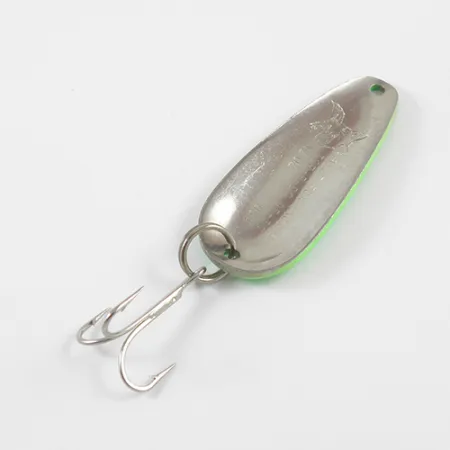 Blue Fox Tor-P-Do Lepel, Groen/Rood/Nikkel, 14g, Druppelvorm, #2757