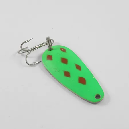 Blue Fox Tor-P-Do Lepel, Groen/Rood/Nikkel, 14g, Druppelvorm, #2757