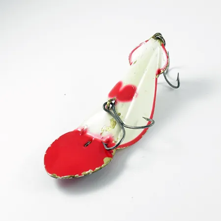 Buck Perry Spoonplug Lepel, Rood / Wit, 21g, Dieptecontrole, #2762