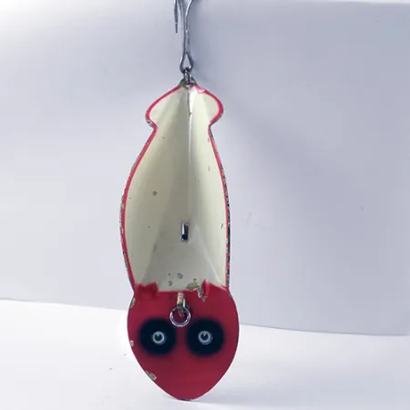Buck Perry Spoonplug Lepel, Rood / Wit, 21g, Dieptecontrole, #2762
