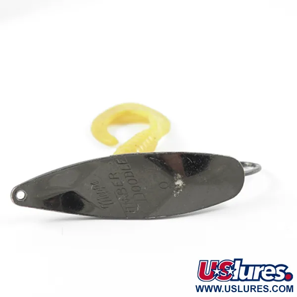 Mepps Timber Doodle 0 Lepel Weedless, Black / Yellow, 8g, #2769