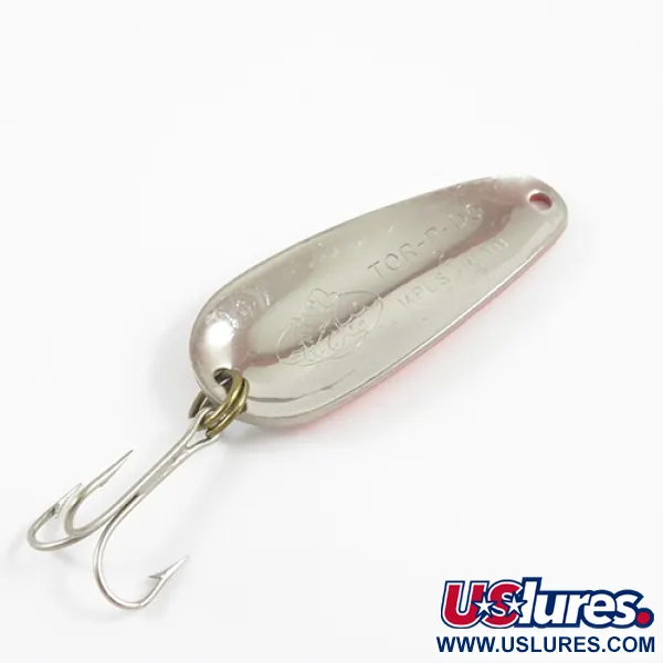 Nebco Tor-P-Do Lepel, Gehamerd Nikkel/Oranje, 14g, Vintage, #2784