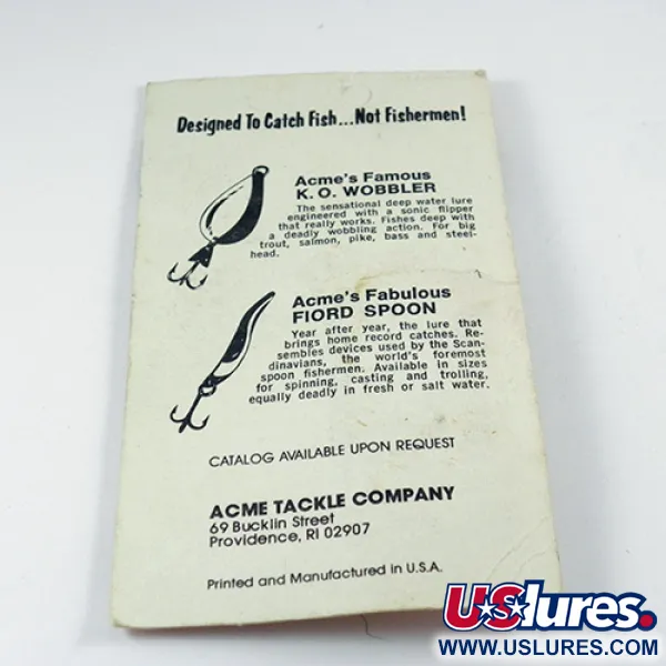 Acme Kastmaster Lepel, Verzilverd, 3,5g, Aerodynamisch, #2801