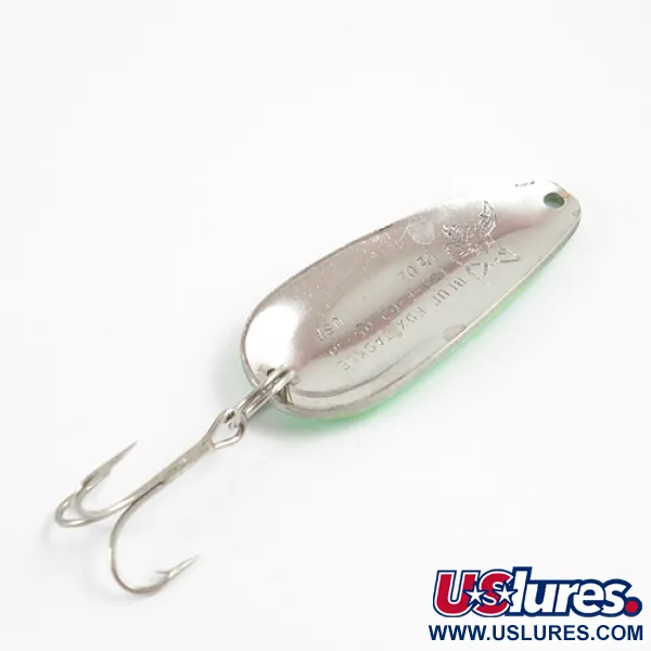 Blue Fox Tor-P-Do Lepel, Groen/Rood/Nikkel, 14g, Rode Ruiten, #2812