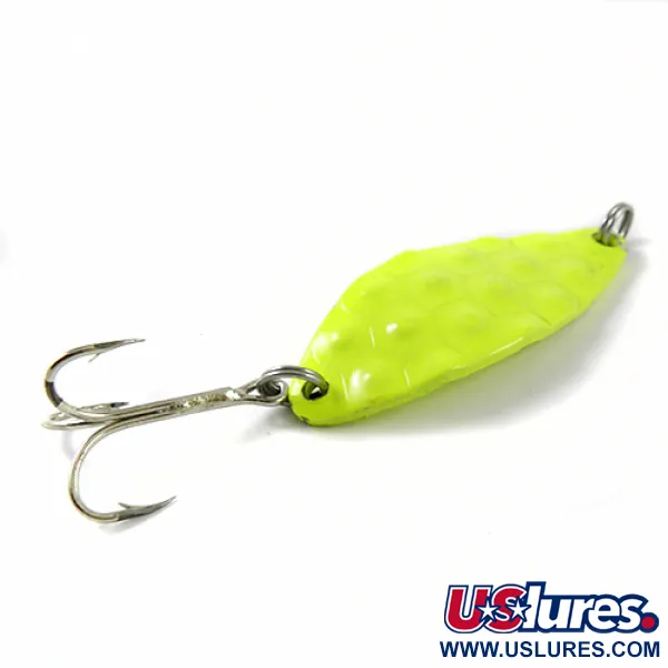 Gibbs KOHO Lepel, Chartreuse, 14g, Gehamerde textuur, #2813