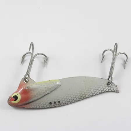 Heddon Sonar 433 Blade Bait, Grijs / Rood, 14g, Instelbaar, #2837
