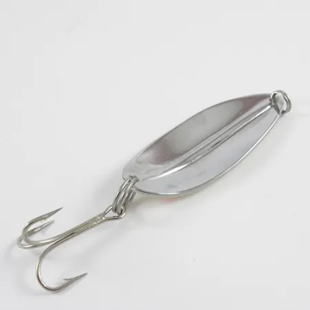 TODDCO Main liner Glow Lepel, Wit/Rood/Nikkel, 12,5g, #2839