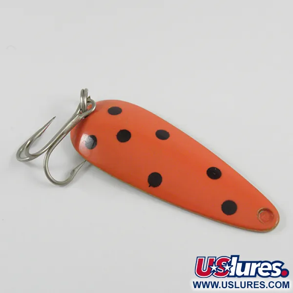 Len Thompson #2 Lepel, Rood / Zwart / Messing, 28g, #2841