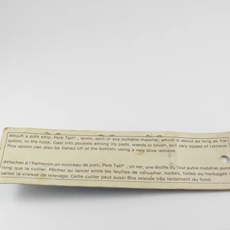 Weedless Johnson Silver Minnow Lepel, Zilver, 1.5g, Wierwerend, #2844