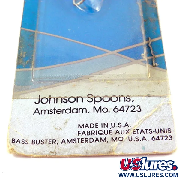 Weedless Johnson Silver Minnow Lepel, Zilver, 1.5g, Wierwerend, #2844