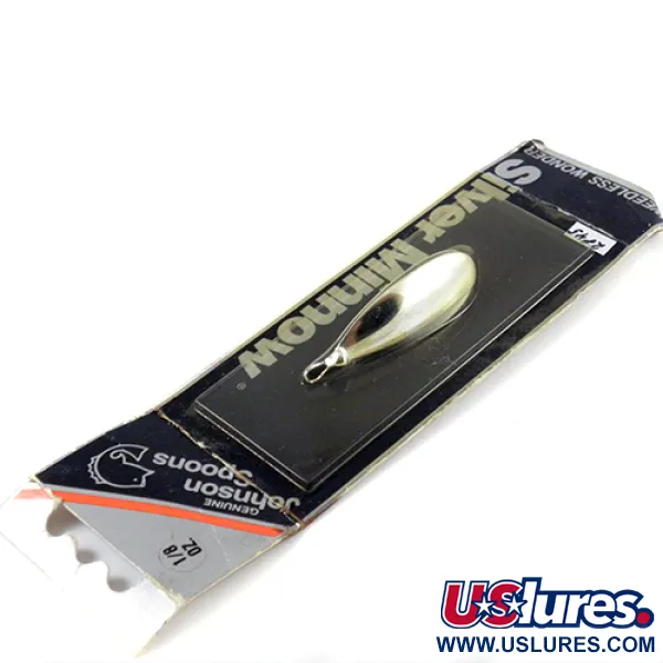Johnson Silver Minnow Lepel, Goud, 5g, Wierloos, #2845
