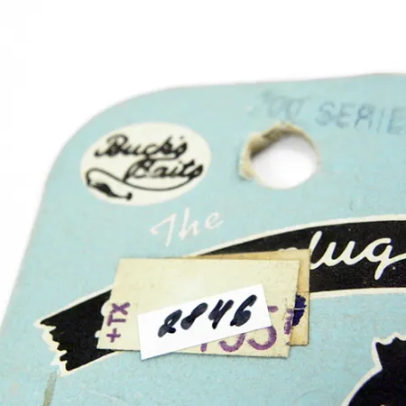 Buck Perry Spoonplug 700-serie, Rood/Crème, 21g, Vintage, #2846