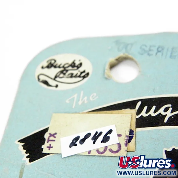 Buck Perry Spoonplug 700-serie, Rood/Crème, 21g, Vintage, #2846