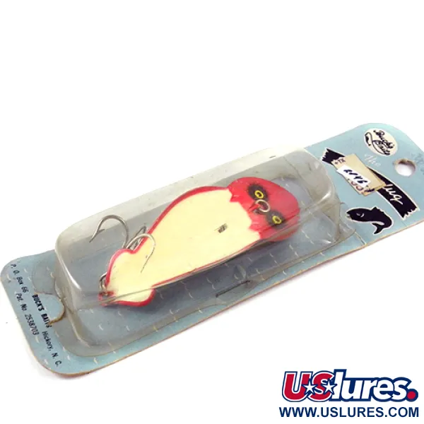 Buck Perry Spoonplug 700-serie, Rood/Crème, 21g, Vintage, #2846